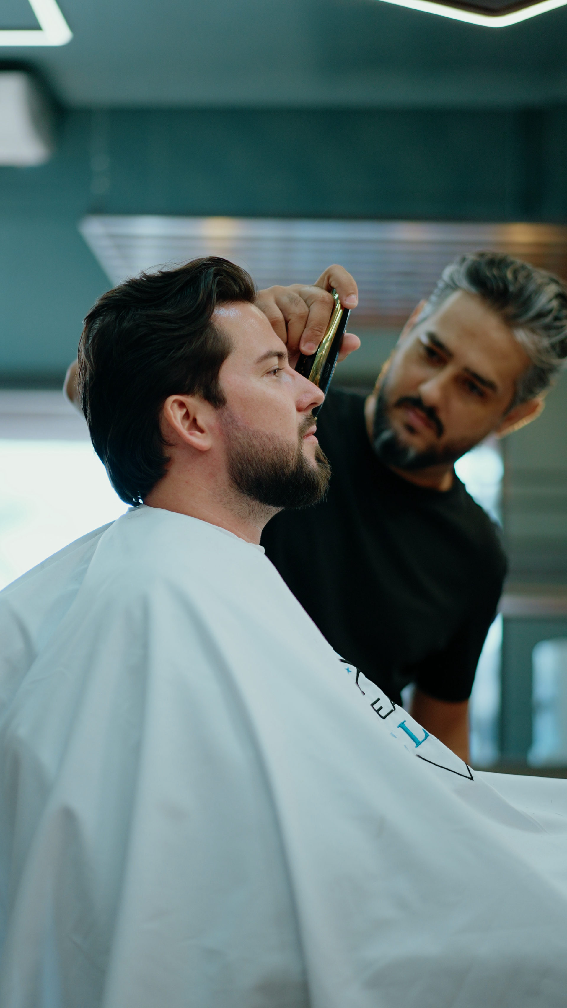 Interior da Barbearia